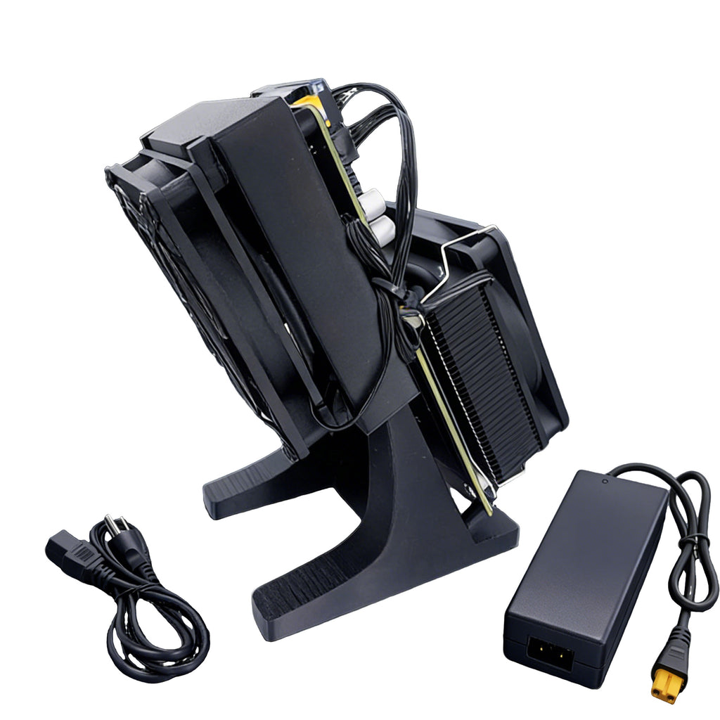 NerdQaxe++ Rev 6.1 Bitcoin Solo Miner - 6TH/s 103W High Efficiency Home Crypto Mining Kit